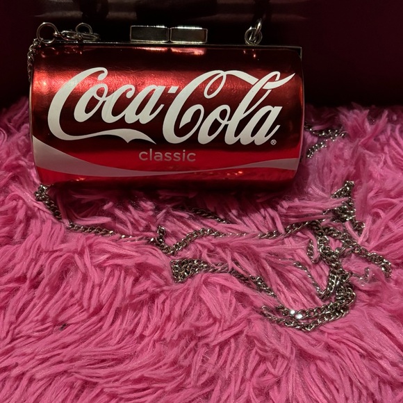 Retro Licensed Coca-Cola Classic Can Evening Bag Coke Clutch - Picture 2 of 7